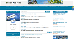 Desktop Screenshot of indianjobmela.com